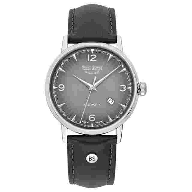 Bruno Sohnle Stuttgart Automatic Grey Dial Men's Watch 17-12173-861