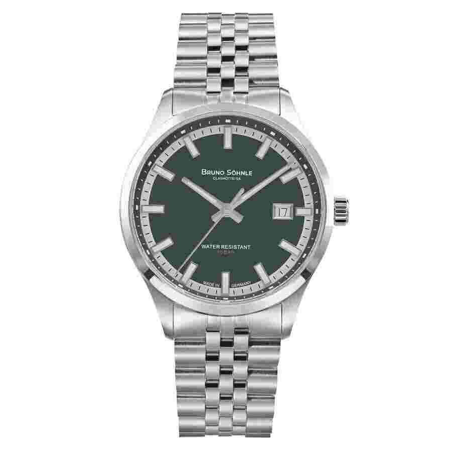 Bruno Sohnle Turin Automatic Green Dial Men's Watch 17-12230-442
