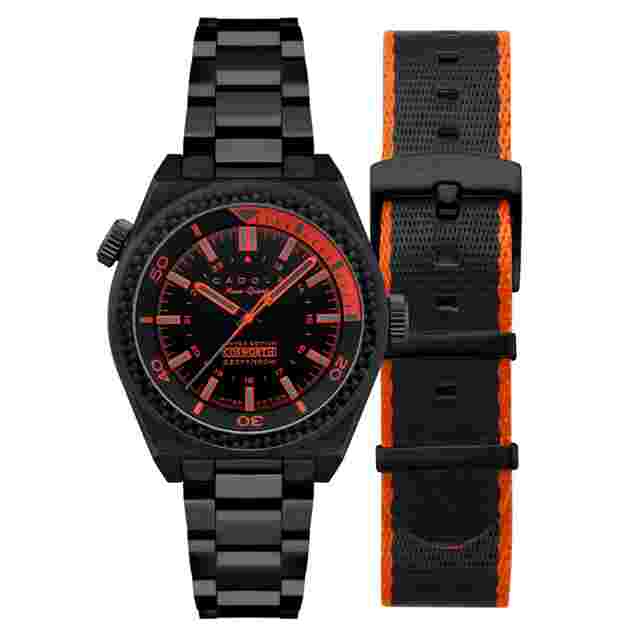 Cadola Cosworth Costin Quartz Black Dial Men's Watch CD-1039-44