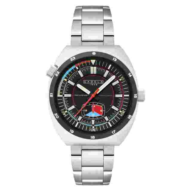 Cadola Giulia Quartz Black Dial Men's Watch CD-1052-11