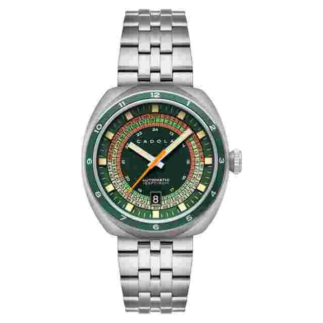 Cadola Giulia Suprema Automatic Green Dial Men's Watch CD-1044-55