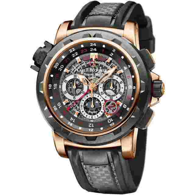 Carl F. Bucherer Patravi Traveltec FourX Chronograph Automatic Men's Watch 00.10620.22.93.01