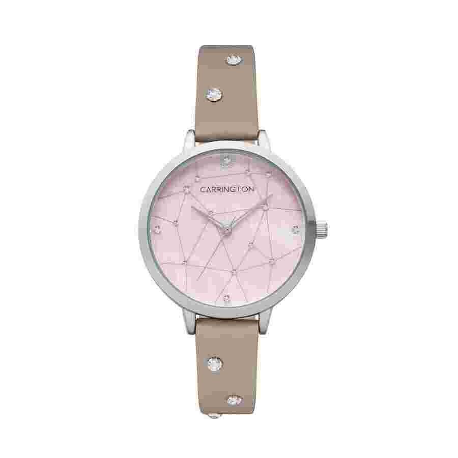 Carrington Catherine Quartz Pink Dial Ladies Watch CT-2012-01