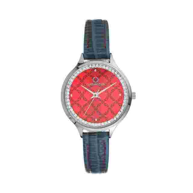 Carrington Elsie Quartz Red Dial Ladies Watch CT-2006-02