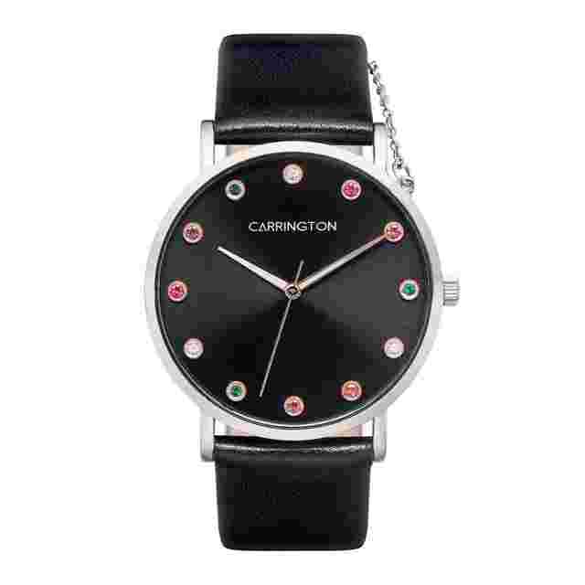 Carrington Luella Quartz Black Dial Ladies Watch CT-2010-01