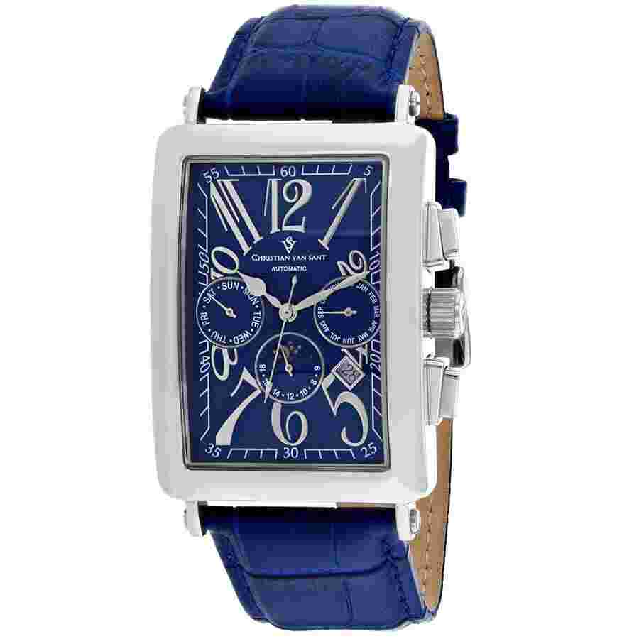 Christian Van Sant Prodigy Automatic Blue Dial Men's Watch CV9137