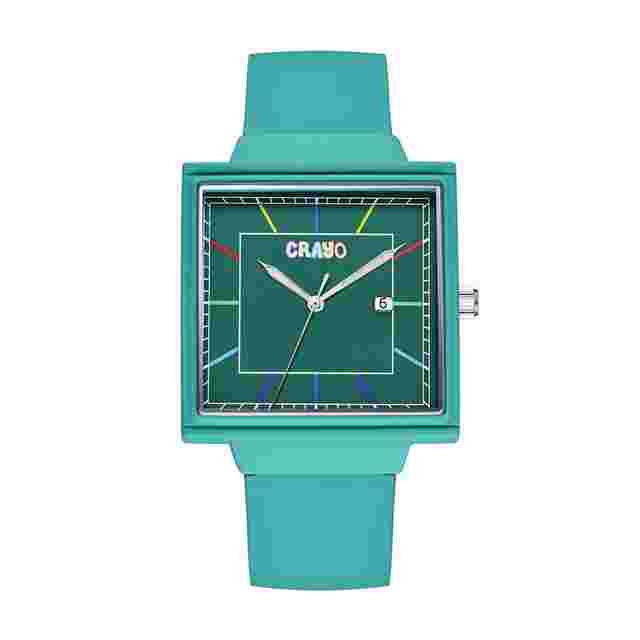 Crayo Dream Quartz Green Dial Unisex Watch CRACR6005