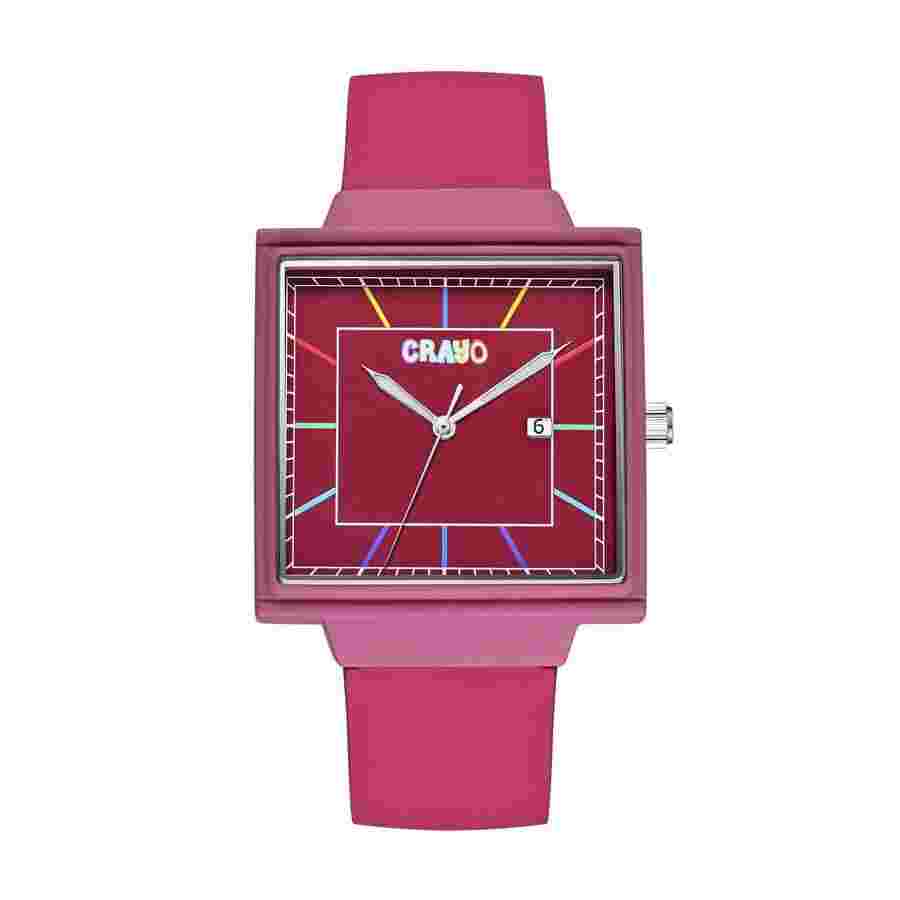 Crayo Dream Quartz Purple Dial Unisex Watch CRACR6002