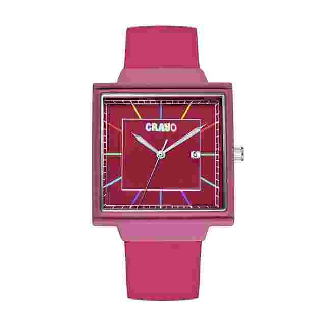 Crayo Dream Quartz Purple Dial Unisex Watch CRACR6002