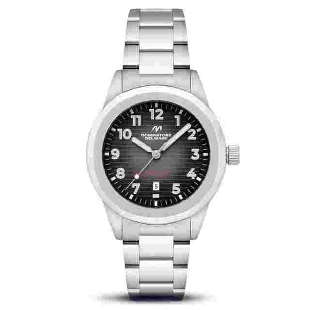 Dominatore Del Mare Aqua Sicura Quartz Black Dial Men's Watch DD-8022-44