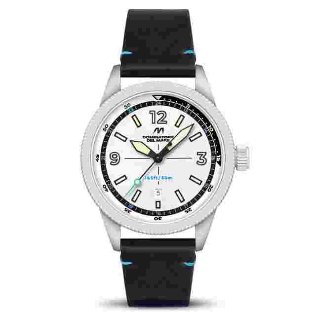 Dominatore Del Mare Aviatore Quartz White Dial Men's Watch DD-8021-05