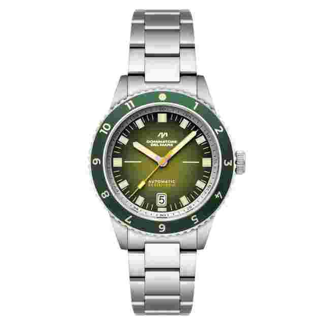 Dominatore Del Mare Tropea Green Dial Men's Watch DD-8026-33