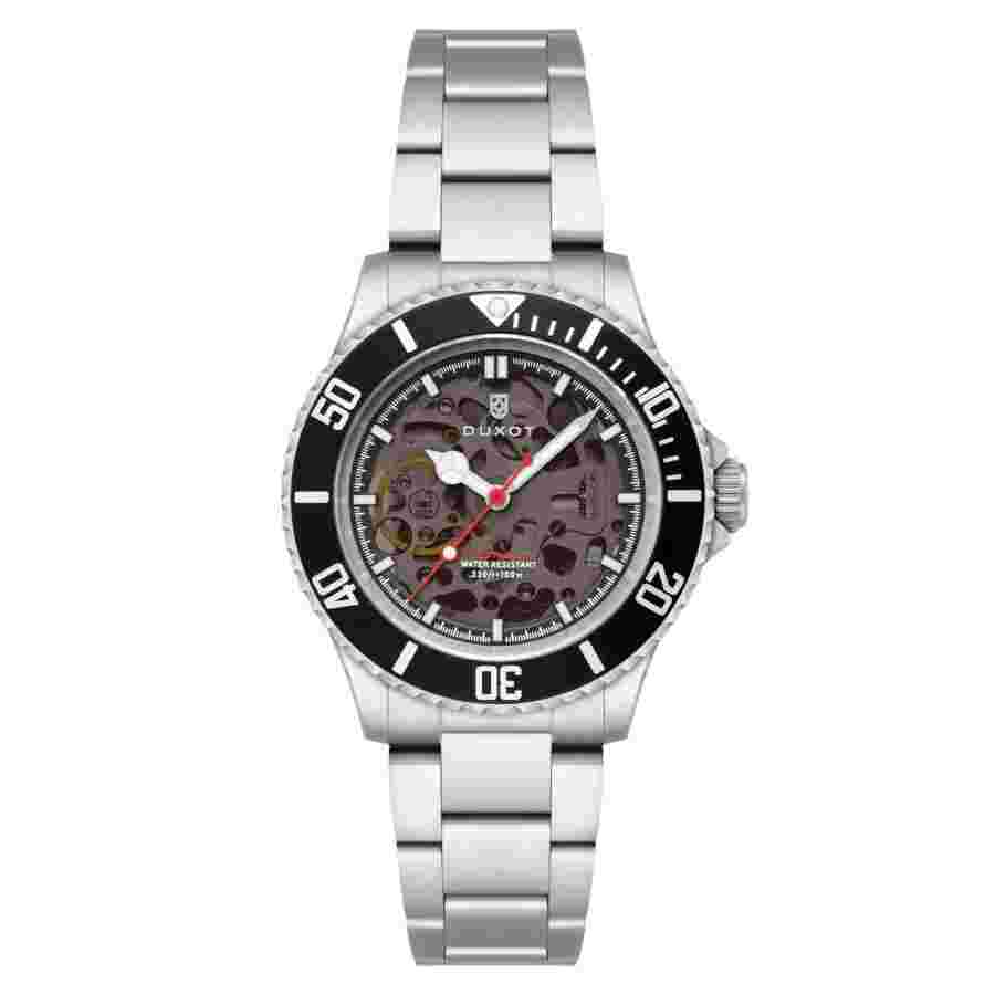 Duxot Atlantica Automatic Black Dial Men's Watch DX-2067-11