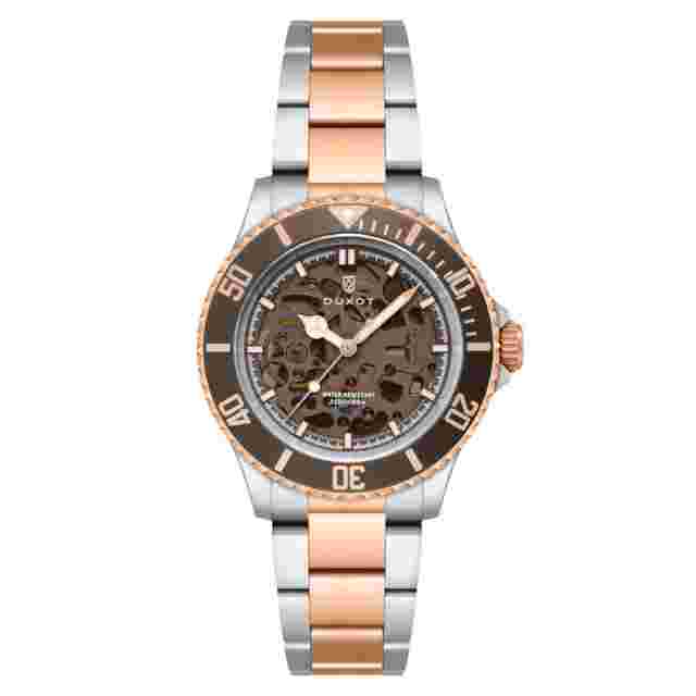 Duxot Atlantica Automatic Brown Dial Men's Watch DX-2067-66