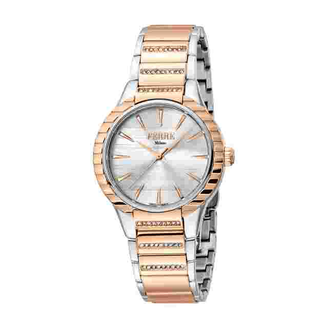 Ferre Milano Quartz Silver Dial Ladies Watch FM1L114M0101