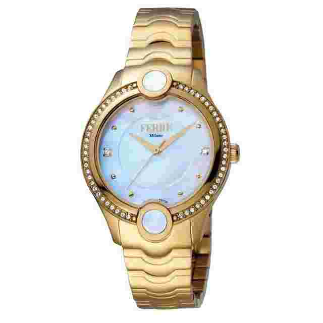 Ferre Milano Silver Dial Ladies Watch FM1L082M0021