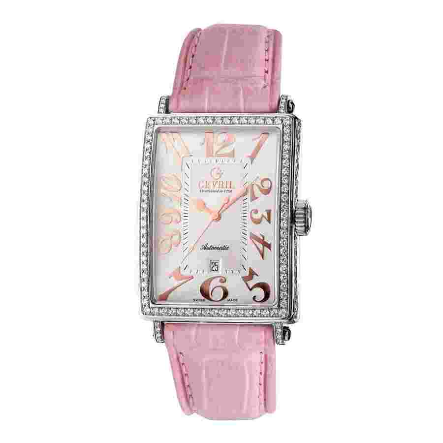 Gevril Avenue of Americas Glamour Automatic Ladies Watch 6208RV