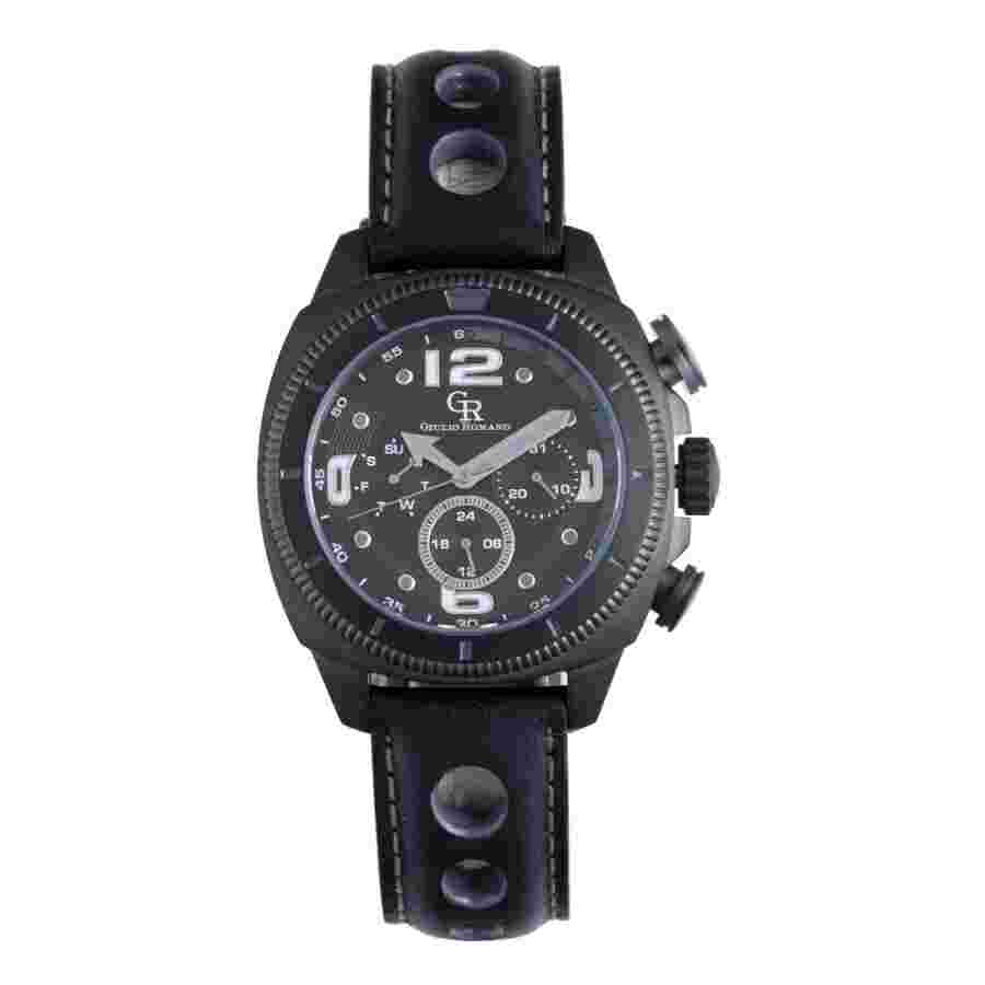 Giulio Romano Pescara Quartz Black Dial Men's Watch GR-2000-13-011