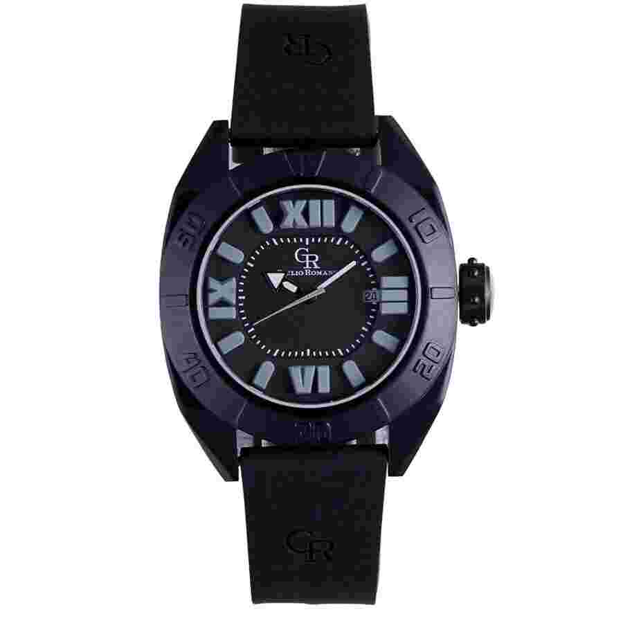 Giulio Romano Termoli Black Aluminum Men's Watch GR-6000-14-011