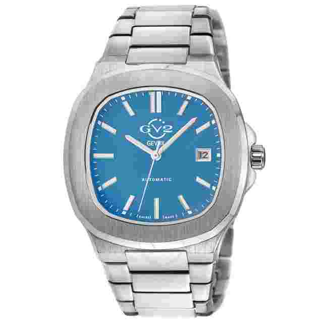 GV2 by Gevril Potente Automatic Blue Dial Men's Watch 18113B
