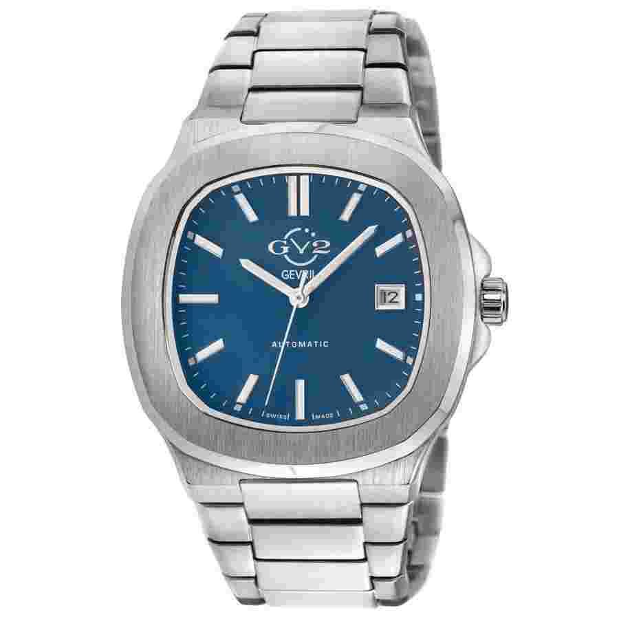 GV2 by Gevril Potente Blue Dial Men's Watch 18117B