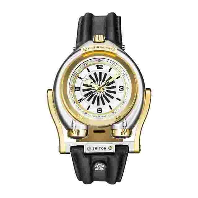 GV2 by Gevril Triton Automatic Silver Dial Men's Watch 3403