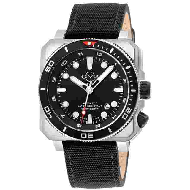 GV2 by Gevril XO Submarine Automatic Black Dial Men's Watch 4541