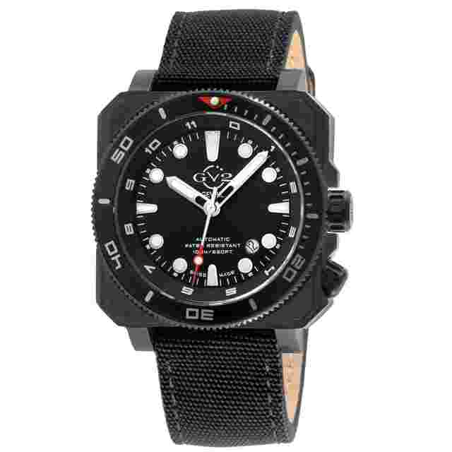 GV2 by Gevril XO Submarine Automatic Black Dial Men's Watch 4546