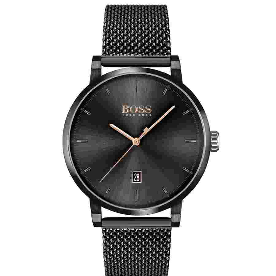 Hugo Boss Confidence Black Dial Men's Watch 1513810