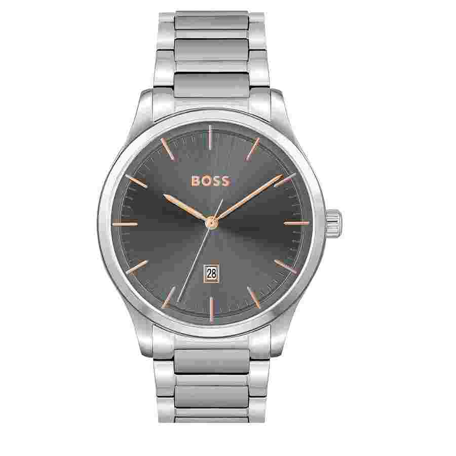Hugo Boss Reason Grey Dial Men's Watch 1513979