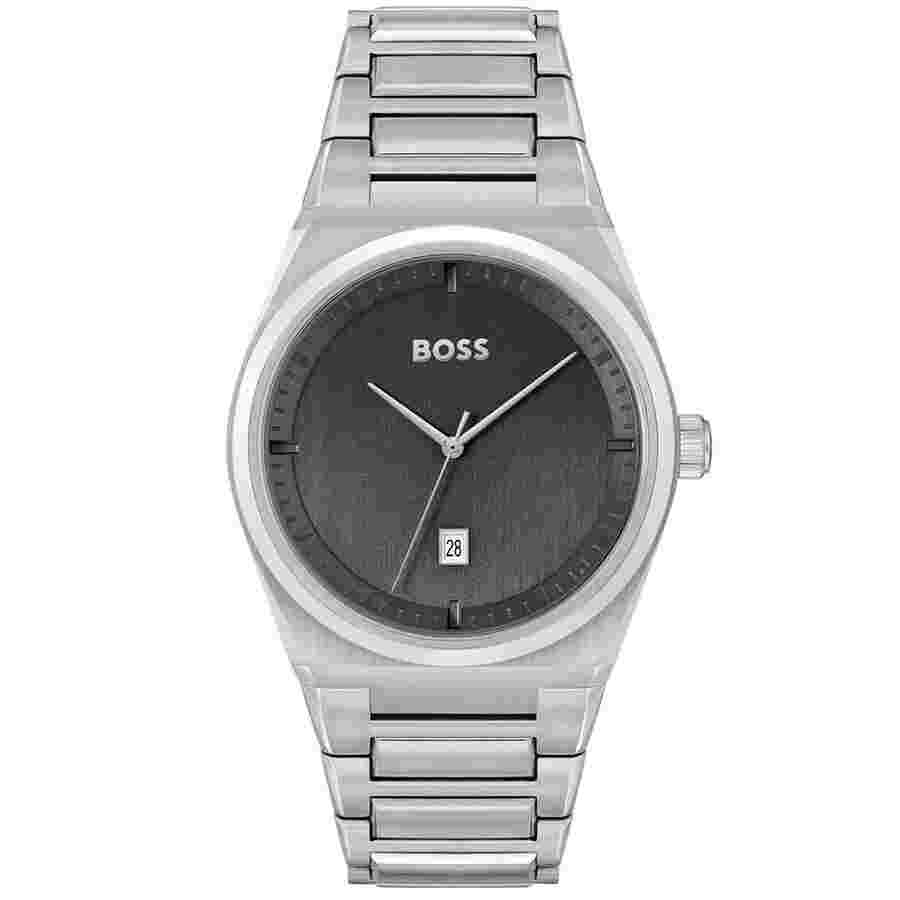 Hugo Boss Steer Grey Dial Men's Watch 1513992