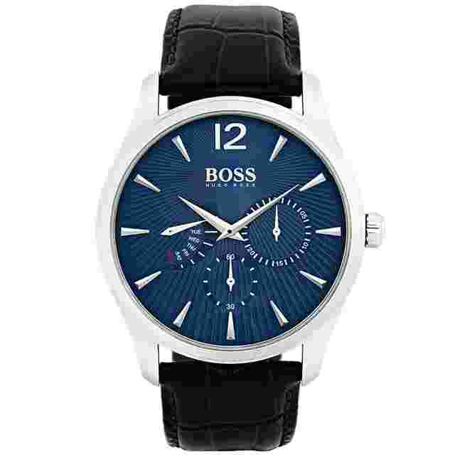 Hugo Boss Time One Commander Quartz Blue Dial Men's Watch 1513489