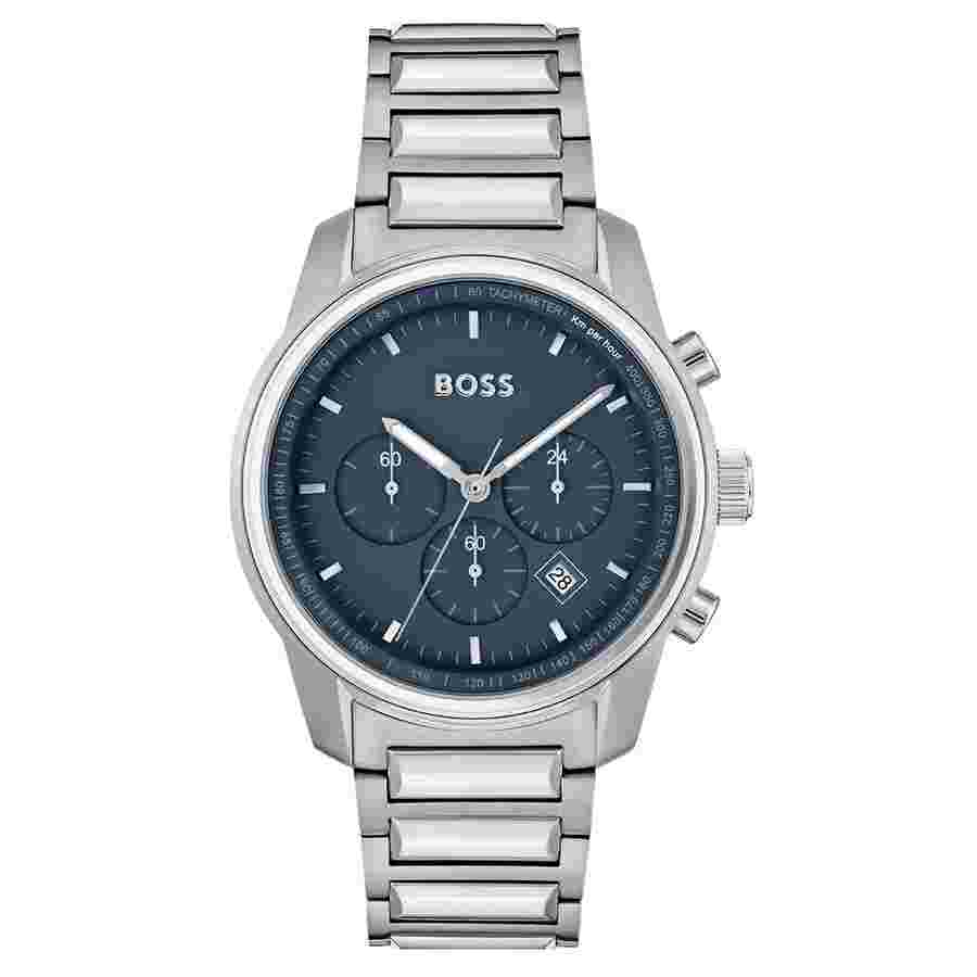 Hugo Boss Trace Blue Dial Men's Watch 1514007