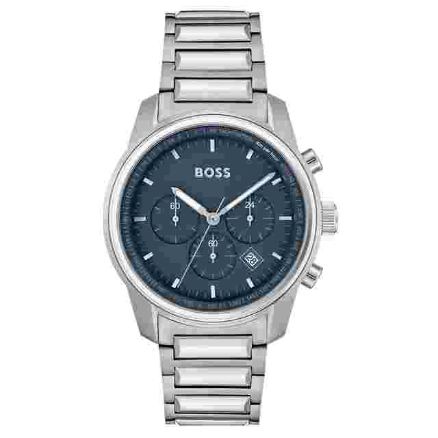 Hugo Boss Trace Blue Dial Men's Watch 1514007