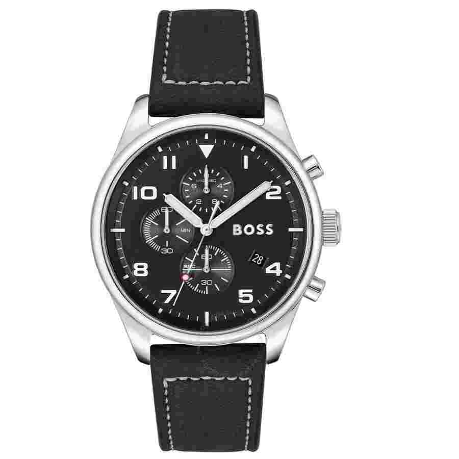 Hugo Boss View Black Dial Men's Watch 1513987