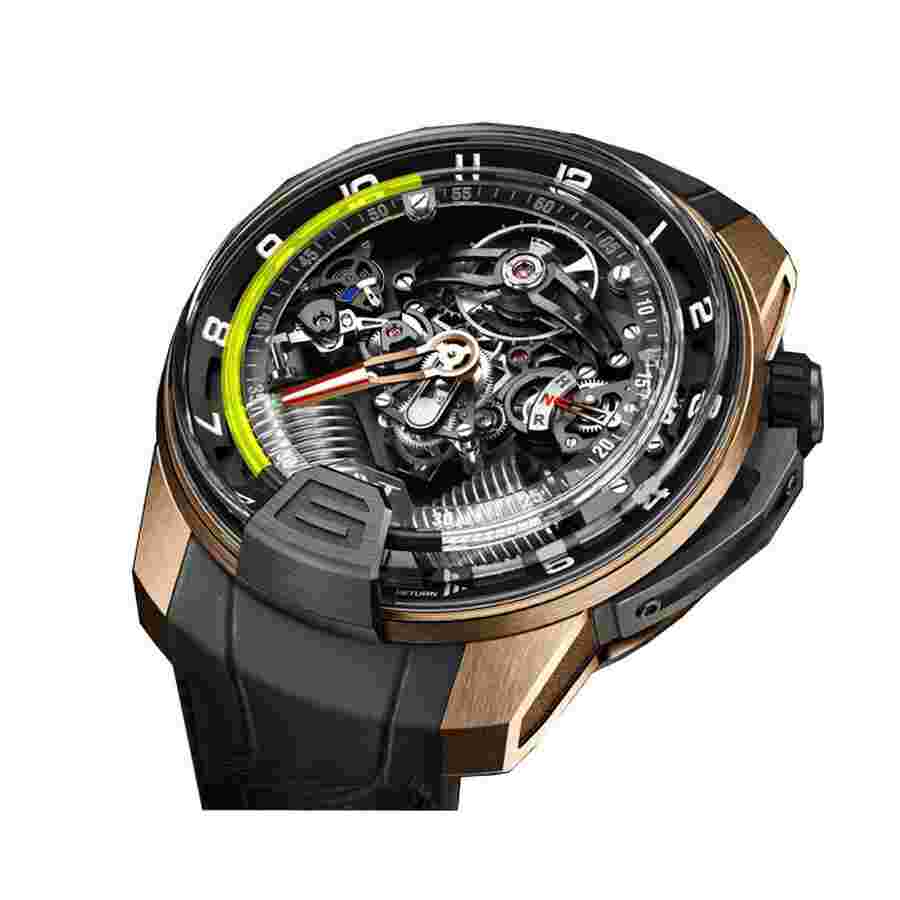 HYT H2 Alun Dial Men's Watch 248-DG-00-GF-AB