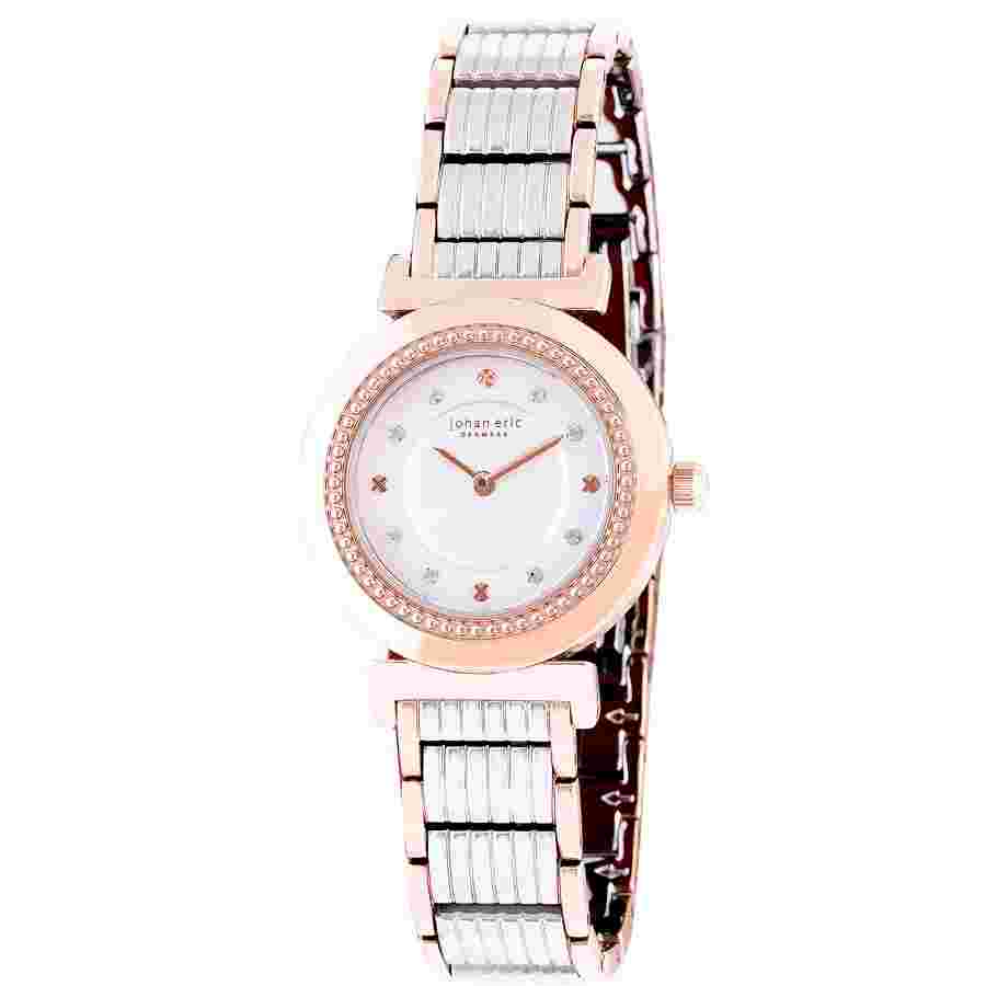 Johan Eric Djursland White Dial Ladies Watch JE1200-09-001B