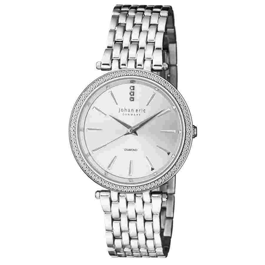 Johan Eric Fredericia Silver Dial Ladies Watch JE-F1000-04-001B