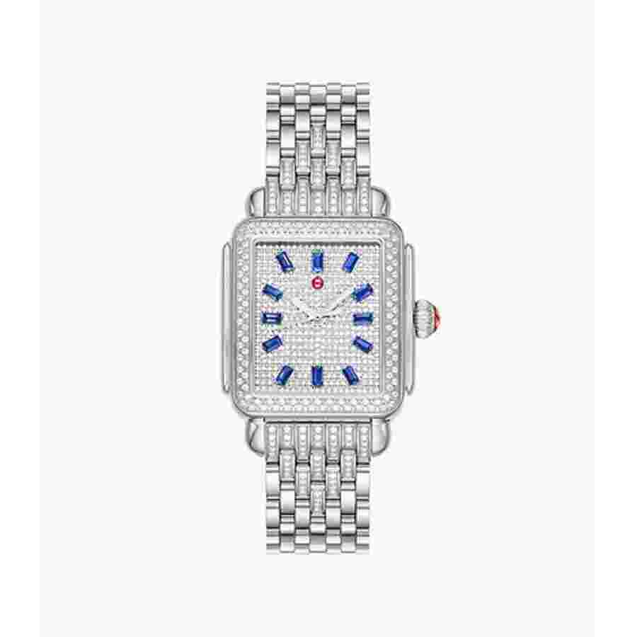 Michele Deco Quartz Diamond Ladies Watch MWW06T000234