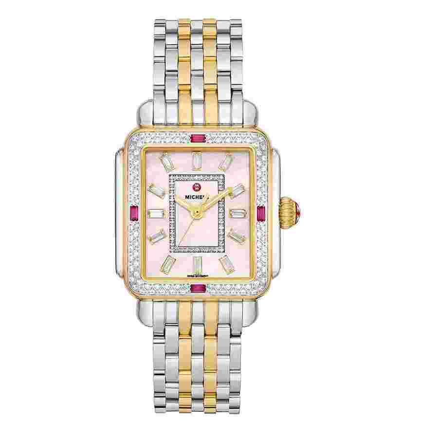 Michele Deco Quartz Diamond Ladies Watch MWW06T000254