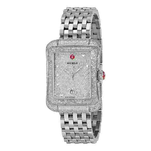 Michele Limited Edition Extreme Butterfly Ultimate Pave Diamond Ladies Watch MWW04B000022