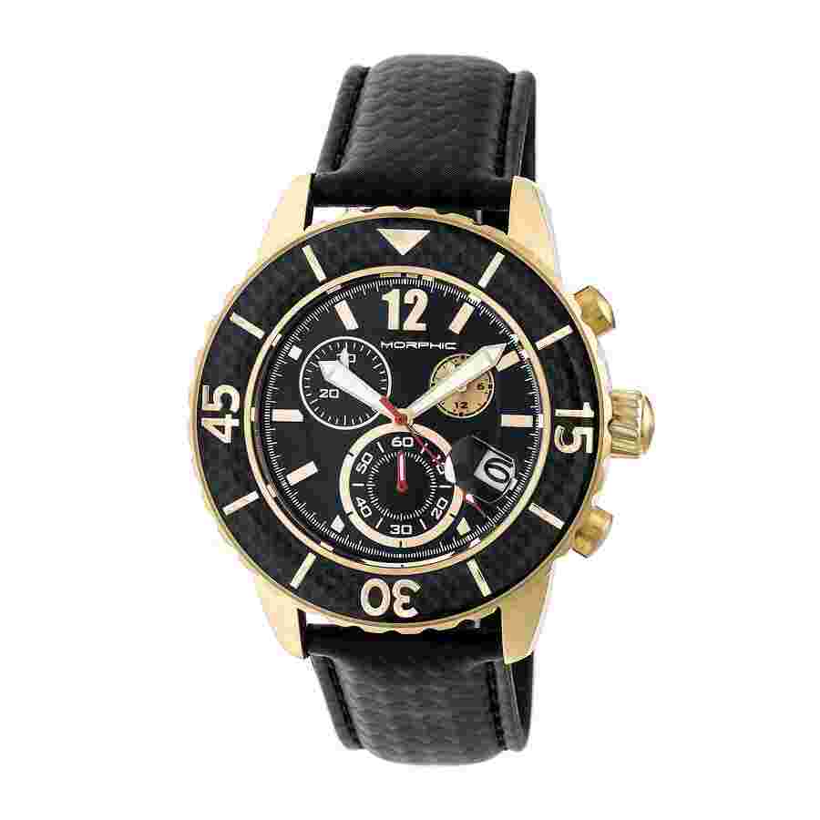 Morphic M51 Series Chronograph Black Dial Men's Watch 5102