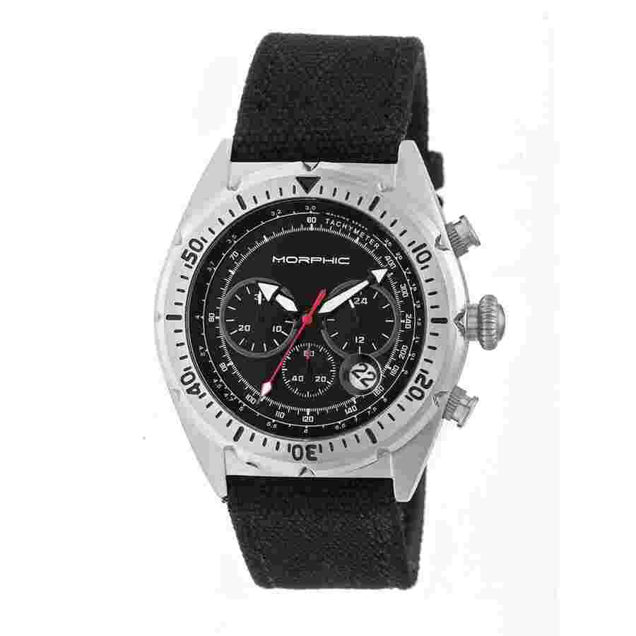 Morphic M53 Series Chronograph Black Dial Men's Watch 5301