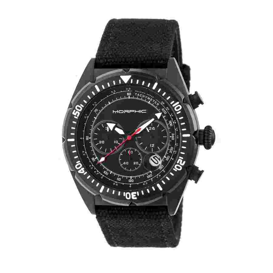Morphic M53 Series Chronograph Black Dial Men's Watch 5305