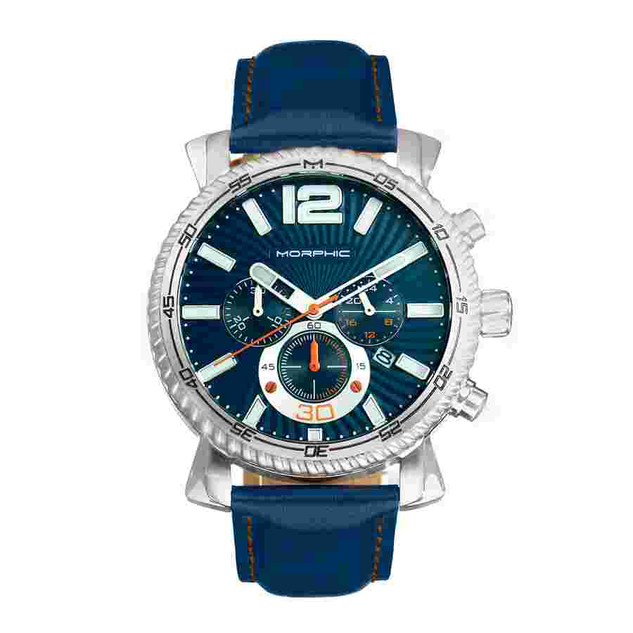 Morphic M89 Series Quartz Blue Dial Men's Watch MPH8903