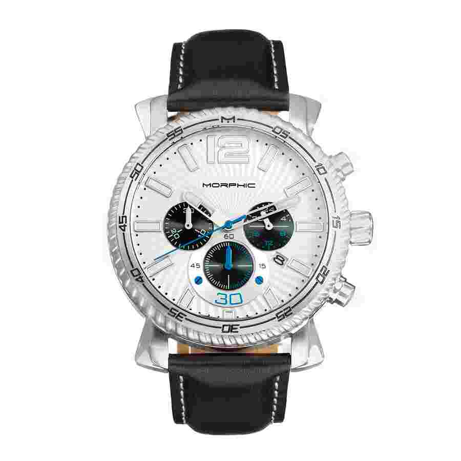 Morphic M89 Series Quartz White Dial Men's Watch MPH8901