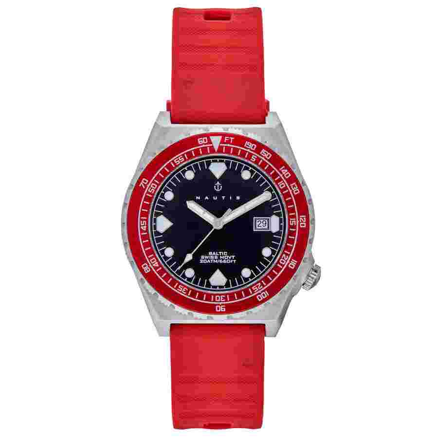 Nautis Baltic Black Dial Men's Watch NAUN104-1