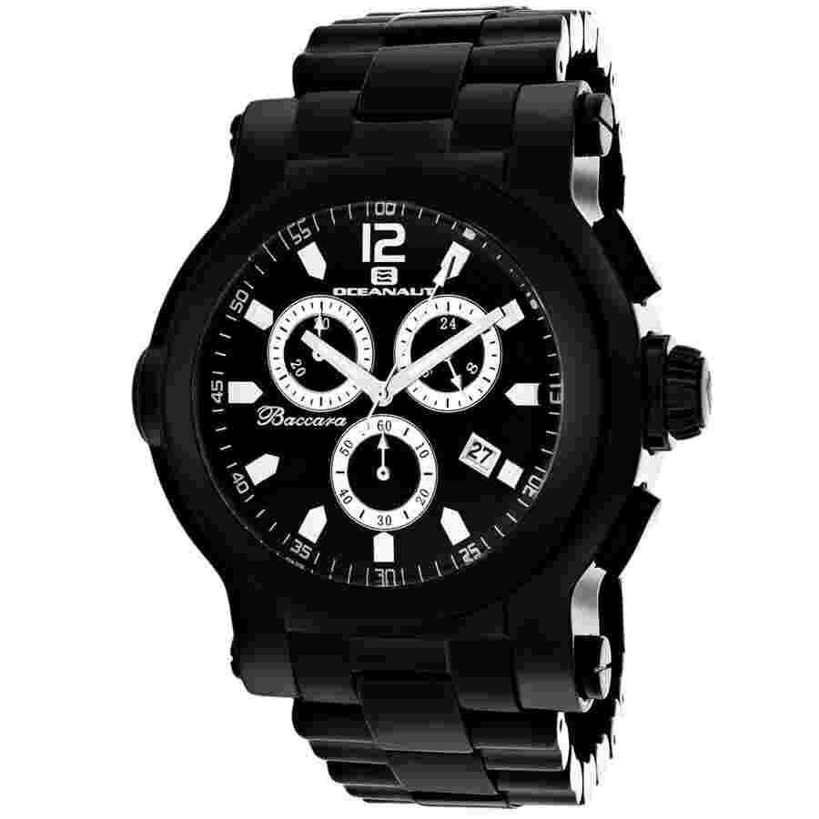 Oceanaut Baccara XL Black Dial Men's Watch OC0828