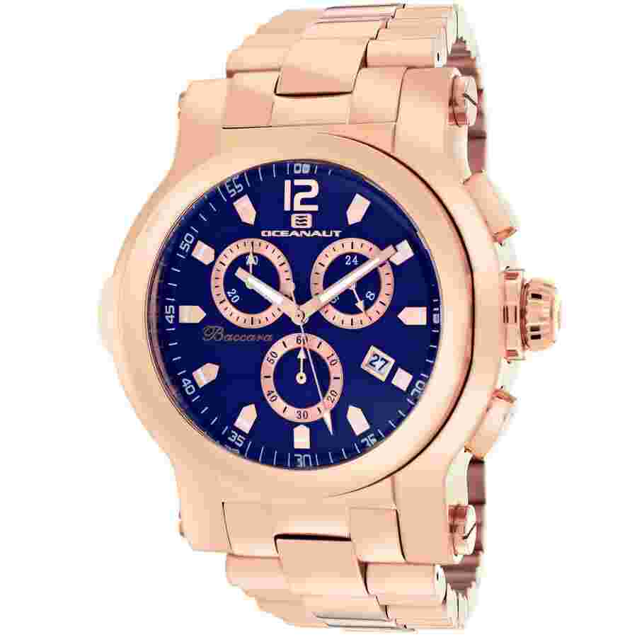 Oceanaut Baccara XL Blue Dial Men's Watch OC0826