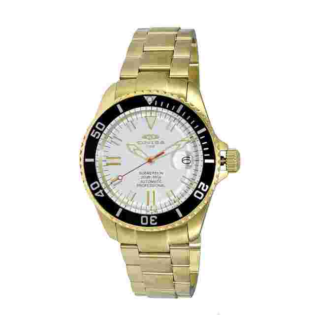 Oniss Automatic White Dial Men's Watch ON5588-88-GWTBK